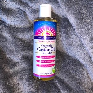 Organic Castor Oil w Lavender Infused